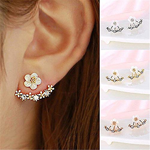 

women little elk deer earrings stud earrings s925 sterling silver cute earrings