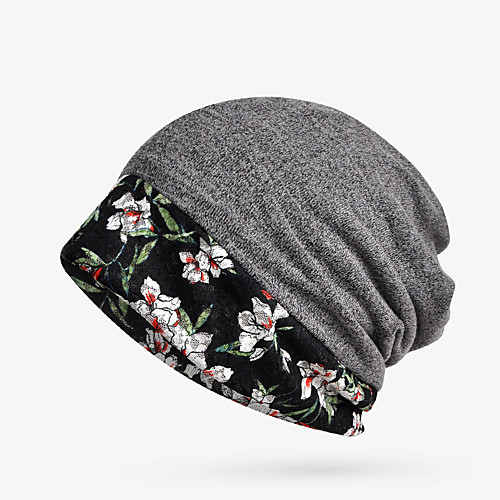 

Women's Floppy Hat Dailywear Floral Hat / Basic / Fall / Winter / Cotton