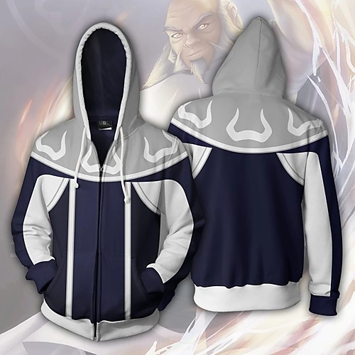 

Inspired by Avatar: The Last Airbender Eska Cosplay Costume Hoodie Terylene 3D Printing Hoodie For Women's / Men's