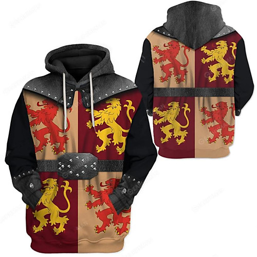 

Inspired by Historical Figure Cosplay Cosplay Costume Hoodie Terylene Graphic Printing Hoodie For Women's / Men's