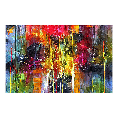 

Oil Painting Hand Painted Horizontal Abstract Classic Modern Rolled Canvas (No Frame)