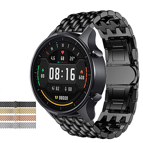 

Smart Watch Band for Garmin 1 pcs Business Band Stainless Steel Replacement Wrist Strap for Fenix Chronos Garmin Vivoactive 4