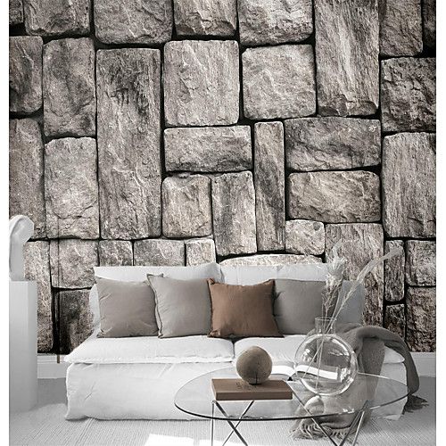 

Mural Wallpaper Wall Sticker Covering Print Print Peel and Stick Removable 3D Effect Brick Canvas Home Décor