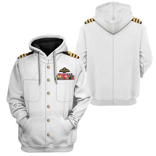 

Inspired by Cosplay Army Cosplay Costume Hoodie Terylene Graphic Printing Harajuku Graphic Hoodie For Women's / Men's