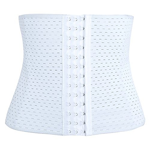

womens plus white waist trainer corset for weight loss body shaper 6xl