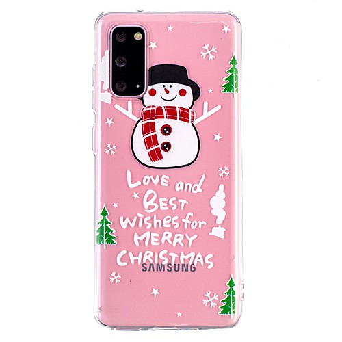 

Case For Samsung Galaxy A21S Transparent Pattern Back Cover Christmas TPU Galaxy A11 A31 A41 A51 A71 A10 A20 A30 A40 A50 S10E S9 Plus S20 Ultra