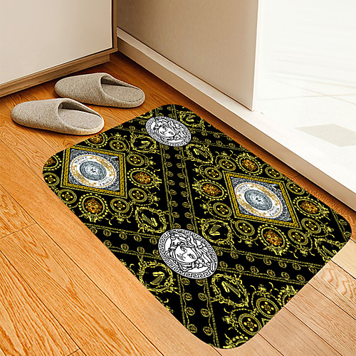 

North American Wind Digital Printing Floor Mat Modern Bath Mats Nonwoven Memory Foam Novelty Bathroom
