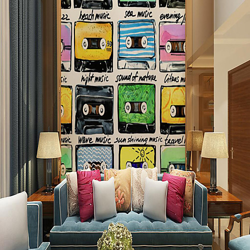 

Mural Wallpaper Wall Sticker Covering Print Peel and Stick Removable Tape Painting Canvas Home Décor