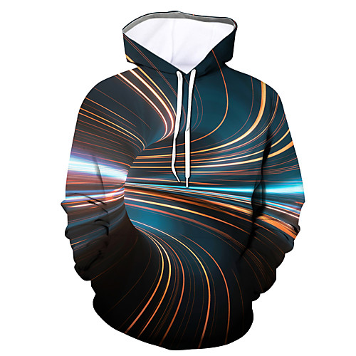 

Men's Plus Size Pullover Hoodie Sweatshirt Graphic Hooded Daily Going out 3D Print Casual Hoodies Sweatshirts Long Sleeve 1 2 3