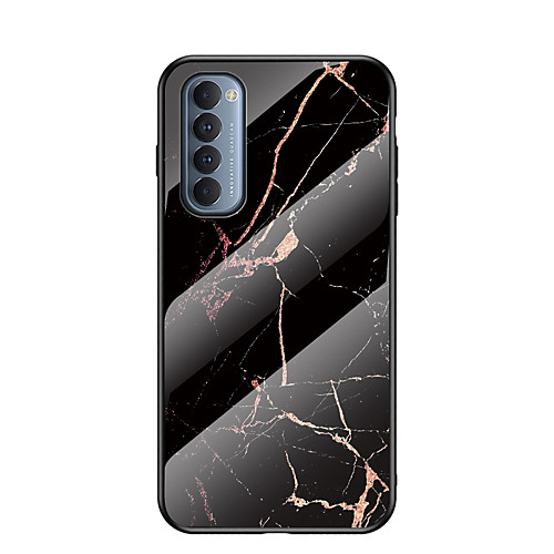 

Case For OPPO Reno 3 4 A Pattern Back Cover Marble PC Case For OPPO Ace2 Realme X50 X50 Pro C3 6 6 Pro A12e A5 A7 A92S A52 Find X2 A91 A8