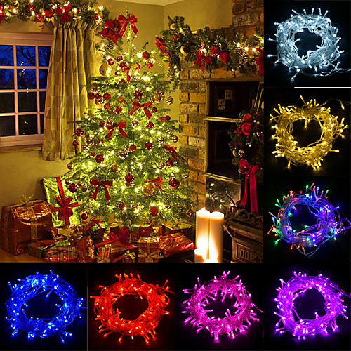 

20m LED Lights Home Decorating Christmas Lights LED Outdoor String Lights 200 LED for Christmas Birthday Bedroom Wedding Party Decoration with 8 Control Modes
