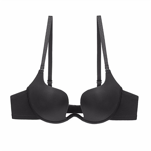 

Women's Bra Underwire Bra 3/4 Cup Solid Color Blue