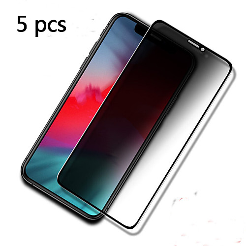 

Apple Screen Protector iPhone 12 / iPhone 12 Mini / iPhone 12 Pro / iPhone 12 Pro Max High Definition (HD) Front Screen Protector 5 pcs Tempered Glass Anti Peeping