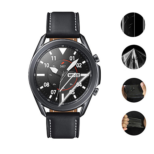 

5 Pcs Smartwatch Screen Protector for Samsung Galaxy Watch 3 41mm 45mm Galaxy Active Film HD Soft TPU Protective Film Protective Film