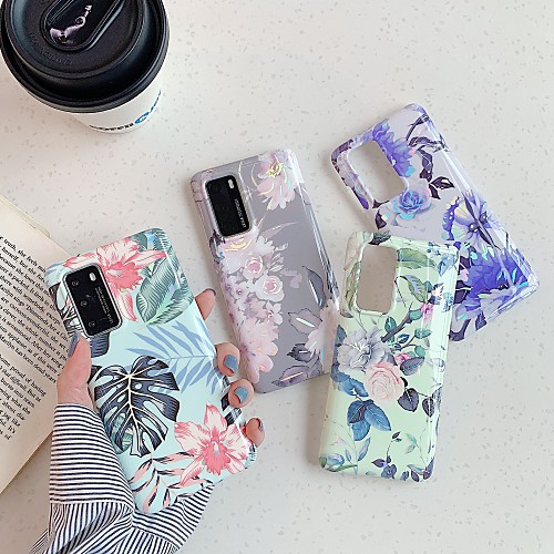 

Phone Case For Huawei Back Cover HUAWEI P40 HUAWEI P40 Pro Huawei P20 Huawei P20 Pro Huawei P20 lite Huawei P30 Huawei P30 Pro Huawei P30 Lite Huawei Mate 20 lite Huawei Mate 20 pro Pattern Flower