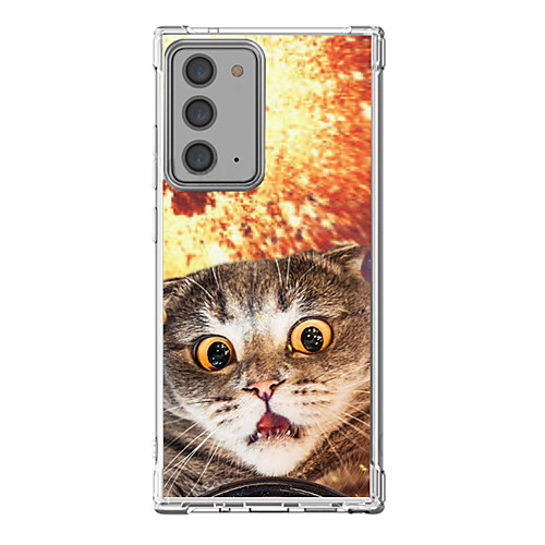 

Cat Animal Phone Case For Samsung S21 S21 Plus S21 Ultra Unique Design Protective Case Shockproof Back Cover TPU