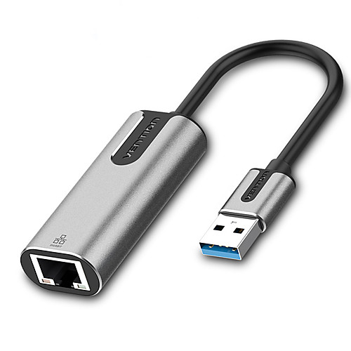 

Vention USB Ethernet Adapter USB 3.0 Network Card to RJ45 Speed 1000M Lan Adapter for Windows Mac2020 Xaiomi Ethernet USB Adapter