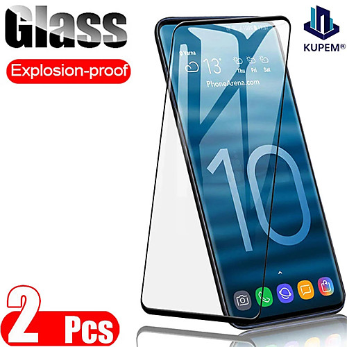 

2 Pcs SAMSUNG Screen Protector S20Ultra / S10E / S10 Lite /S20 FE 5G / S8 / S9 Plus / S7 Edge High Definition (HD) Front Screen Protector Tempered Glass Second-Generation Enhanced Screen Printing