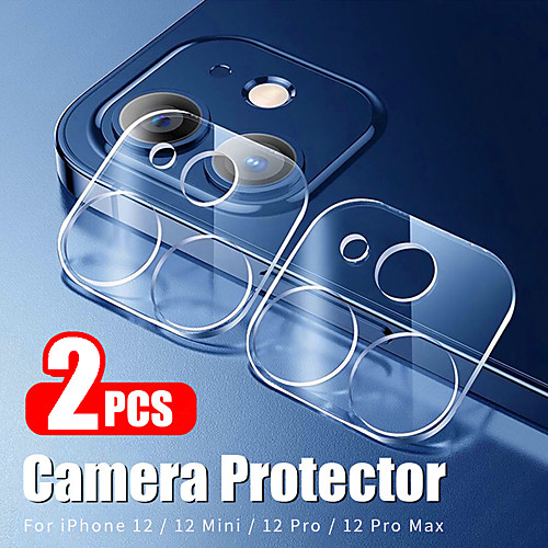 

2Pcs Camera Lens Protective Film For iPhone 12 Pro Max Camera Tempered Glass Screen Protector For iPhone 12 mini iPhone 11 X Xs Xr Xs Max 7 8 Plus