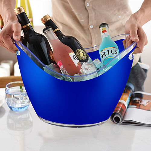 

8 Liter Ice Bucket and Beverage Tub For Parties Drinks Weddings Bar Wine Champagne Beer