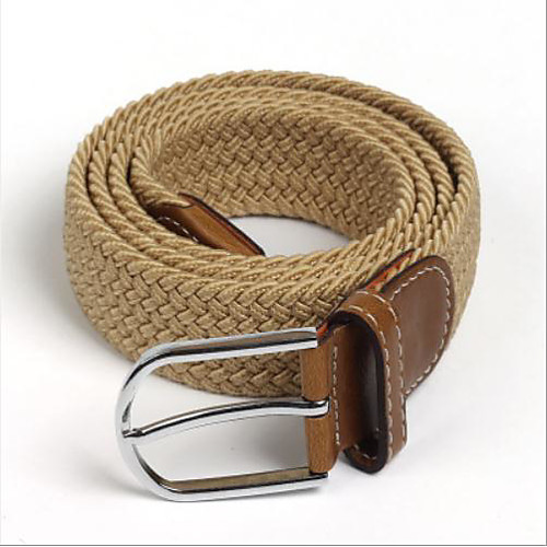 

Men's Waist Belt Fabric Belt Solid Colored