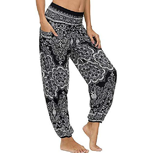 

Women's Yoga Pants Side Pockets Harem Bloomers Breathable Quick Dry YCI022 YCI082 YCI085 Yoga Fitness Gym Workout Sports Activewear Micro-elastic Loose