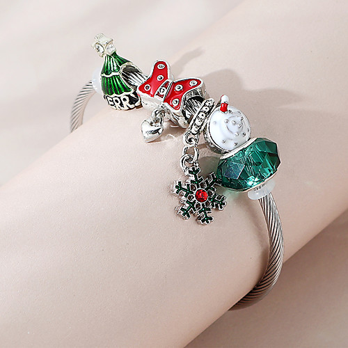 

Women's Charm Bracelet Bracelet Thick Chain Butterfly Fashion European Cute Sweet Copper Bracelet Jewelry Green For Christmas Gift / Rhinestone