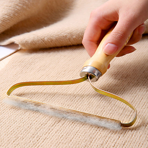 

Portable Lint Remover Clothes Fuzz Fabric Shaver Brush Power-Free Fluff Removing Roller For Sweater Woven Coat Cleaning Tool