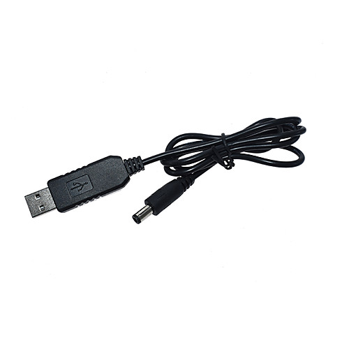 

USB Power Boost Line DC 5V to DC 9V 12V Step UP Module USB Converter Adapter Cable 2.1x5.5mm Plug