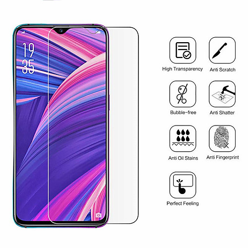 

OPPO Screen Protector OPPO A5 2020 A9 2020 Realme 5 Realme X2 Realme XT Realme X2 Pro Realme X50 K5 Reno Ace Reno 3 A11 High Definition (HD) Front Screen Protector 1 pc Tempered Glass