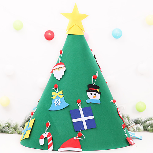 

Christmas Decorations Children's Handmade Puzzle Diy Three-dimensional Tree Large Christmas Tree Ornaments