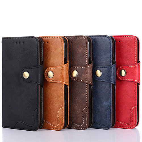 

Case For OnePlus 8 Card Holder Flip Magnetic Full Body Cases Solid Colored PU Leather TPU Case For OnePlus Nord OnePlus 7 OnePlus 7 Pro OnePlus 7T OnePlus 6