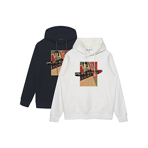 

Women's Men's Pullover Hoodie Sweatshirt Graphic 3D Chinese Style Hooded Weekend 3D Print Casual Streetwear Hoodies Sweatshirts Long Sleeve White Black