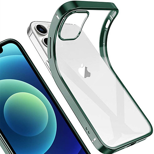 

Case For Apple iPhone 12 Mini 12 12Pro 12Pro Max Electroplated Ultra Slim TPU Gel Phone Case for iPhone 11 11Pro 11Pro Max X XS XR XS Max SE 2020