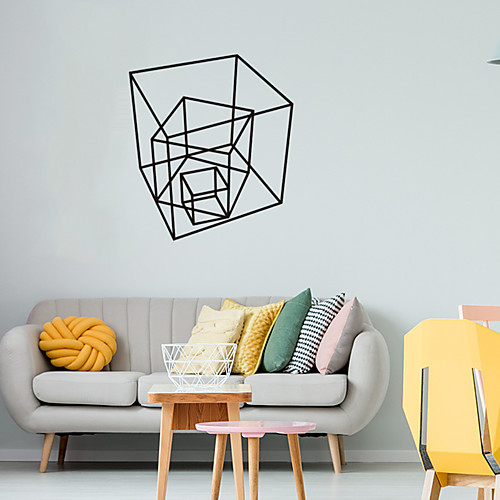 

Nordic Style Geometry Art Wall Sticker For House Decoration Living Room Bedroom Decor Art Decals Mural Vinyl Wall Stickers 42.548cm
