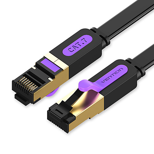 

Vention Ethernet Cable RJ 45 Cat7 Lan Cable STP Network Cable 8M Patch Cord Cable for PC Router Laptop Cat 7