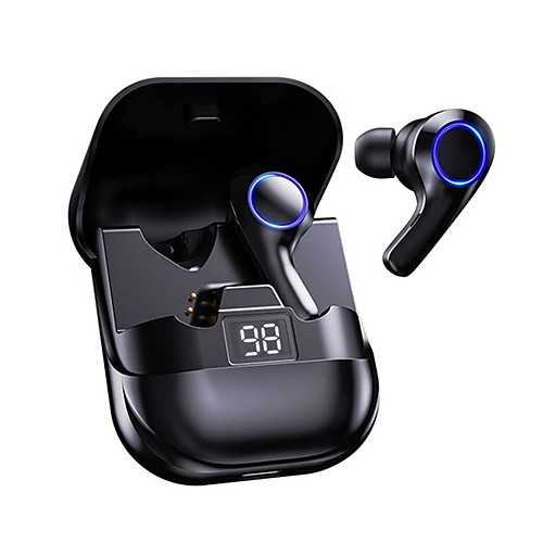 

PT08 Wireless Earbuds TWS Headphones Bluetooth5.0 True Wireless Stereo with Microphone with Volume Control with Charging Box Smart Touch Control for Mobile Phone