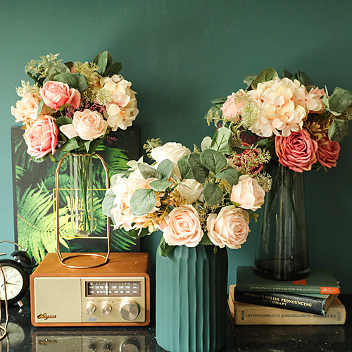 

Wedding Party Artificial Flowers Decor Bridal Flowers Simulation Flowers Display 1 Bouquet 1536cm