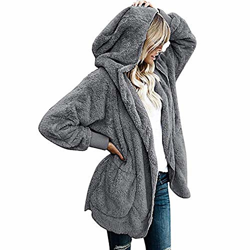 

Women's Coat Casual / Daily Winter Regular Coat Regular Fit Casual Jacket Solid Color Others Light Gray Dark Gray