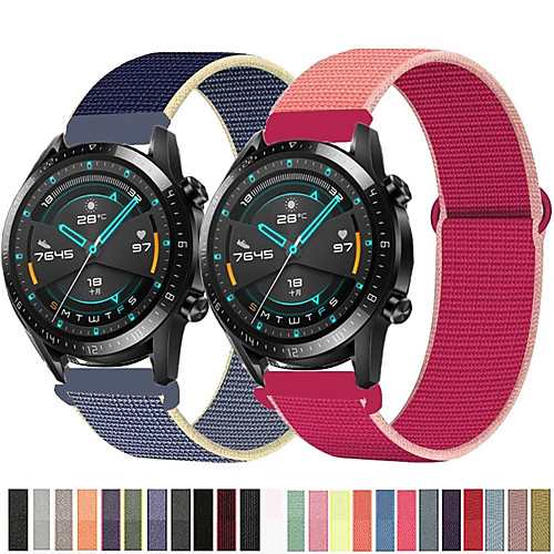 

Smart Watch Band for Huawei 1 pcs Sport Band Nylon Replacement Wrist Strap for Huawei Watch GT Huawei Watch 2 Huawei Watch 2 Pro huawei honor Magic Huawei Watch GT Active 20mm 22mm