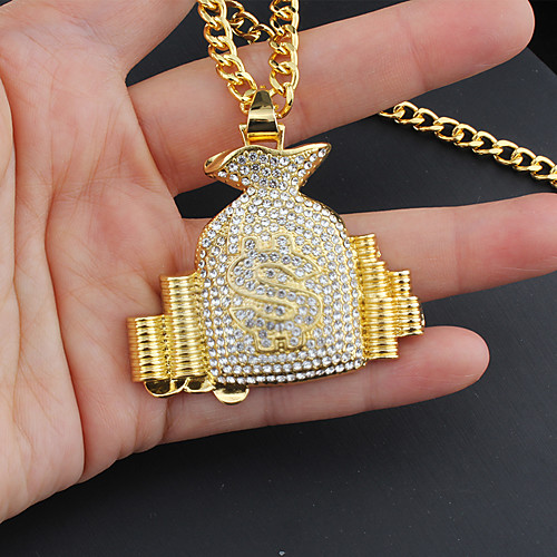 

Men's Boys' Necklace Trendy Alloy Gold 75 cm Necklace Jewelry 1pc For Gift Birthday Party