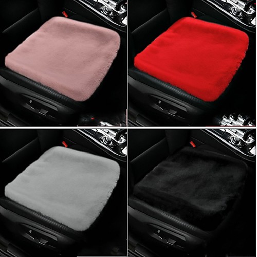 

Car Plush Warm Seat Cover Winter Auto Seat Cushion Comfortable And Warm Seat Cover For Most Models Of Car Interior Accessories