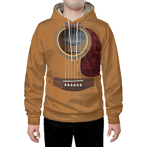 

Men's Plus Size Pullover Hoodie Sweatshirt Graphic 3D Front Pocket Round Neck Daily Weekend 3D Print 3D Print Hoodies Sweatshirts Long Sleeve Yellow