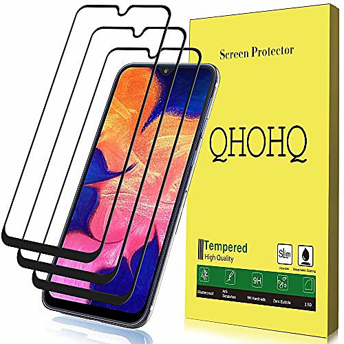 

[3 pack] screen protector for samsung galaxy a20,a21,a71,a91,a31,note 10,note 20 [full coverage] tempered glass case friendly protection film for samsung galaxy note 20 ultra