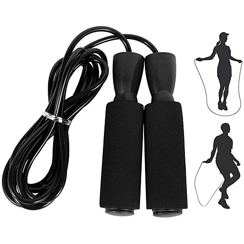 

Jump Rope / Skipping Rope 1 pcs Sports PVC Home Workout Fitness Gym Workout Portable Non Toxic Durable Strength Trainer Core Strength, Balance And Coordination Cross Training For Men Women