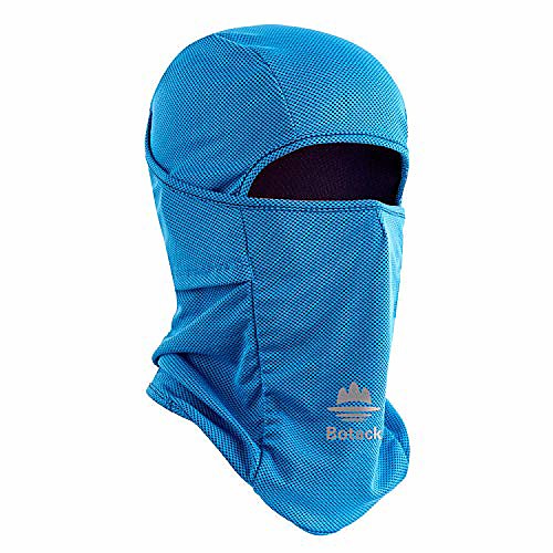 

balaclava uv protect ice cooling face mask dust wind breathable balaclava gaiter cycling motor neck mask for men women blue