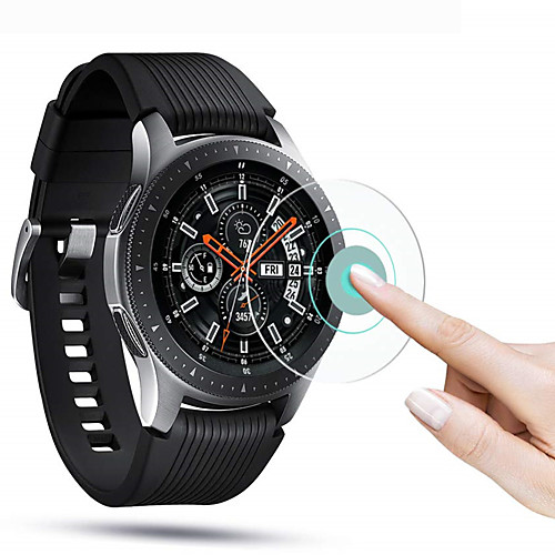 

3 Pcs For Samsung Galaxy Watch 46mm / 42mm / Gear S3 / Gear sport Smartwatch Screen Protector Film 9H Tempered Glass