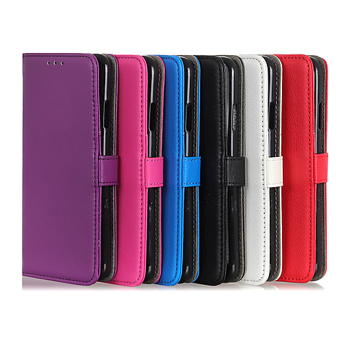 

Phone Case For Samsung Galaxy Full Body Case Leather Wallet Card S20 FE 5G Wallet Card Holder Shockproof Solid Color PU Leather