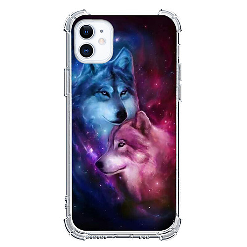 

Wolf Phone Case For Apple iPhone 12 iPhone 11 iPhone 12 Pro Max Unique Design Protective Case Shockproof Back Cover TPU