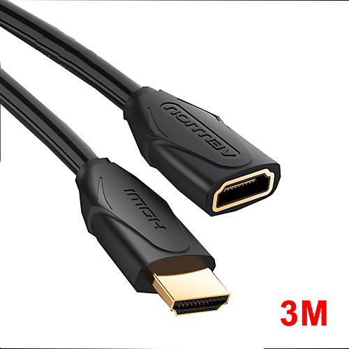 

Vention HDMI-compatible Extender HDMI-compatible Male to Female 4K HDMI-compatible 2.0 Extension Cable for HDTV Nintend Switch PS4 Projector HDMI-compatible Extension Cable 3m